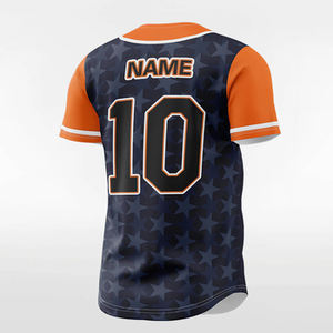 Camiseta de Béisbol Personalizada, Ropa Deportiva para Hombre y Conjuntos Deportivos con Opción de Tallas Grandes, Modelo Más Popular de Camisetas de Béisbol - Product Image 4