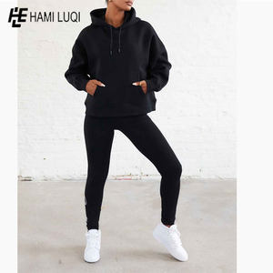 80% coton 20% polyester polaire hiver imprimé avant Logo personnalisé sweat à capuche pour femme sweat à capuche en gros - Product Image 2
