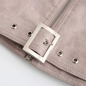 Vestes en cuir pour femmes à bas prix Vestes en cuir véritable personnalisées à la mode en vrac pour femmes - Product Image 6