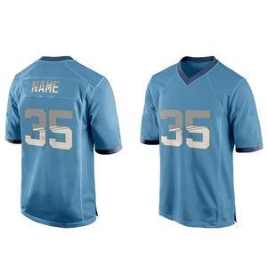 Sublimated American Football Jersey Printing Streetwear Trendy Embroidery Design Mesh <b>Crop</b> National Team Jersey - Product Image 6