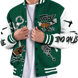 Custom Mens College Baseball Varsity Jacket Vintage Streetwear Stylish Bomber Letterman for College Teams Winter Jacket - Product Image 1
