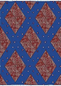 Tela de algodón con estampado de cera Africana Premium para diseños y exportación de camisas personalizadas con estilo - Product Image 3