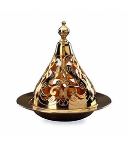 Brûleur d'encens de style européen Maison & jardin Diffuseur de parfum et encensoir brûleur d'encens en laiton pur de qualité supérieure meilleur prix - Product Image 6