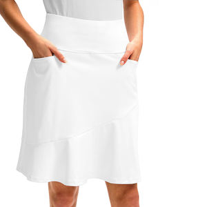 Jupes de tennis plissées pour femmes Jupes légères taille haute avec poches courtes Jupe de golf respirante courte - Product Image 1