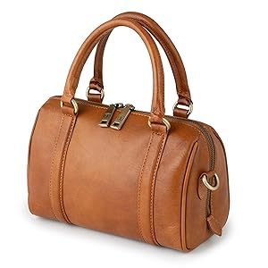 Nueva llegada de las mujeres de cuero suave bolso Retro de un solo hombro Casual Messenger Bag para la oficina o de viaje de bajo costo - Product Image 6