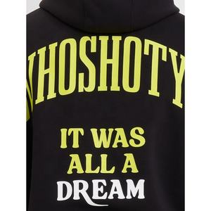 Service OEM 2024 Sweat-shirt à capuche tendance et surdimensionné pour hommes Tissu polaire en coton épais de qualité supérieure brodé avec logo personnalisé - Product Image 2