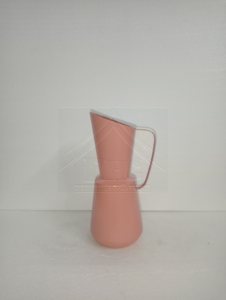 แจกันสีชมพูแซลมอนสไตล์นอร์ดิกทำมือ |   แจกันดินเผารูปทรงกระบอกสไตล์สแกนดิเนเวีย ภาชนะใส่ดอกไม้แห้งสุดหรูสำหรับตกแต่งชั้นวางของสมัยใหม่ - Product Image 2