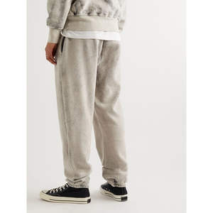 Ensemble sweat-shirt et pantalon de survêtement vintage délavé à l'acide avec logo personnalisé pour homme, imprimé en relief, 500 g/m², effet délavé au soleil - Product Image 2