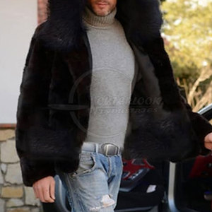 Best Quality Classical New Men Teddy <b>Coats</b> Autumn and Winter Season Men's Best Quality Teddy <b>Coat</b> - Product Image 2