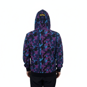 Sweats à capuche pour hommes entièrement sublimés, séchage rapide et respirants, personnalisés au Pakistan pour la saison hivernale, sweats à capuche basiques - Product Image 2