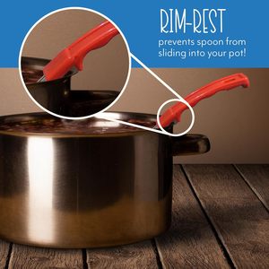 ชุดช้อนสแตนเลสควบคุมสัดส่วน4ชิ้นชุดช้อนสำหรับเสิร์ฟแบบเจาะรู - Product Image 5