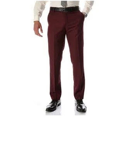 Plain Maroon Color Dress Outerwear Pants Outdoors Fashion <b>Golf</b> Cotton <b>Slim</b> <b>Fit</b> Business Dress Pant and Custom Mens <b>Trousers</b> - Product Image 1
