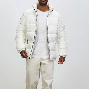 Chaqueta de Invierno Acolchada con Capucha Personalizada de Alta Calidad para Hombre, con Cuello Alto, Mejor Precio al por Mayor, Estilo Urbano, MOQ Bajo - Product Image 5