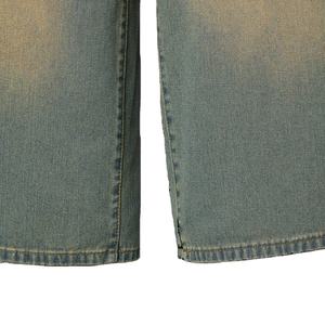 <b>Men's</b> Bulk Street Wear Loose Fit <b>Baggy</b> Blank Oversized Cargo Denim <b>Shorts</b> with Custom Logo <b>shorts</b> for <b>men</b> - Product Image 3