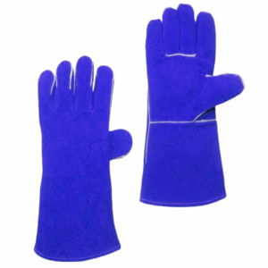 Gants de sécurité en cuir de vachette robuste de haute qualité résistant à l'abrasion résistant au feu pour la construction BBQ lutte contre les incendies - Product Image 2