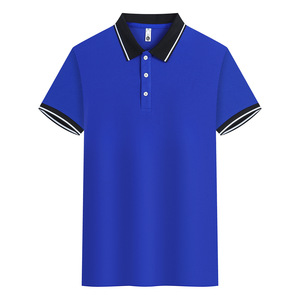 Usine directe personnalisé hommes pour Polo T-Shirt de haute qualité avec motif géométrique brodé technique sombre grande taille pour hommes - Product Image 4