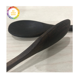 Cuchara de madera Material de madera duradero para cocinar sopa y Mezclar alimentos Utensilios ecológicos de Vietnam - Product Image 4