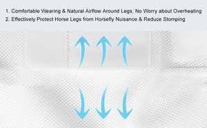 Mejor Calidad SMART SHINE ENTERPRISES PAKISTAN Fabricante 4 PCS Protectores de Tendones Personalizables para Caballos, Botas de Protección para Patas de Salto - Product Image 3