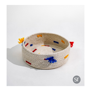 Premium Cotton Braided Storage Basket for Home, Nursery, Laundry, Living Room, Bedroom and Multipurpose Storage - Product Image 4