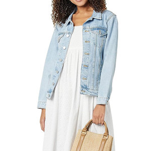 High-Quality Women Denim Jackets Soft And Comfortable Stylish Casual Daily Fashion Denim Jacket - Product Image 3