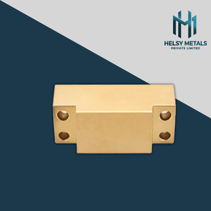 Bloc fileté en laiton CNC haute résistance, usiné avec précision, composant en laiton à filetage interne pour machines et équipements électriques - Product Image 5