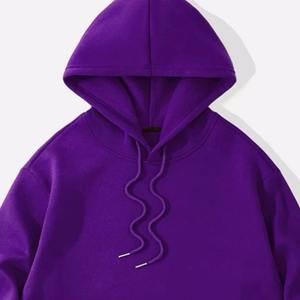 Sudadera con capucha de manga larga para hombre 100% algodón al por mayor - Product Image 3