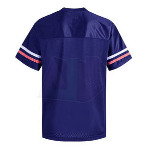 Conjunto de Uniforme de Fútbol Americano Personalizado, Tela de Poliéster y Elastano, Manga Corta, Diseño Transpirable para Entrenamientos, Partidos y Deportes Escolares - Product Image 3