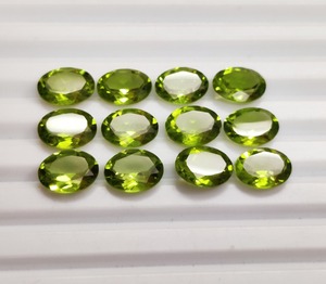Số lượng lớn <span class=keywords><strong>Peridot</strong></span> mặt hình bầu dục cabochons màu xanh lá cây tươi sáng đá quý cho bán buôn đơn đặt hàng đá quý cho vòng mặt dây chuyền đồ trang sức làm - Product Image 4