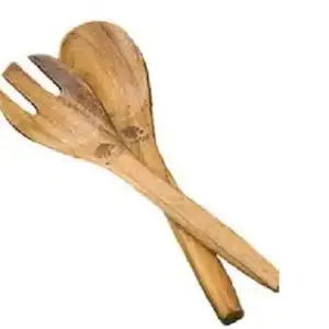 Nueva llegada Cuchara de madera de acacia de alta calidad Espátula de madera natural resistente al calor para regalos de negocios - Product Image 5