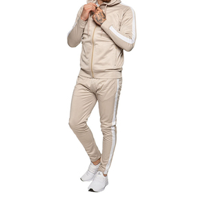 ชุดวอร์ม2ชิ้นสำหรับผู้ชายและผู้หญิง, ชุดออกกำลังกายผ้าฝ้าย100% ระบายอากาศได้ดีน้ำหนักเบาปรับแต่งได้ - Product Image 4