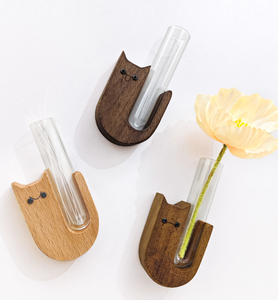 Porte-mémoire pour animaux de compagnie en bois moderne, écologique, léger, réutilisable, aimant de réfrigérateur rectangulaire avec fourrure et moustaches, souvenir - Product Image 2