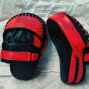 Coussinets de mise au point en cuir boxe mma muay thai, gants de poinçonnage, logos personnalisés, cible, gants en cuir pu - Product Image 1