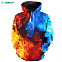 Sudadera con Capucha Unisex Personalizada con Logotipo Frontal, Térmica, Impresa en 3D por Sublimación, Forrada, de Secado Rápido, Transpirable, 100% Algodón, de Alta Calidad, 370g, para Invierno