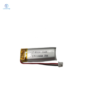 <span class=keywords><strong>LT</strong></span> 3.7V batteria ricaricabile 601230 180mAh Lipo per Smart Watch cuffie 3.7V batterie ai polimeri di ioni di litio - Product Image 1