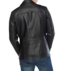 High Quality 2026 Latest Arrival Mens Genuine Snake Skin Leather <b>Jacket</b> Stylish Fashionable Outerwear Durable Design Front - Product Image 4