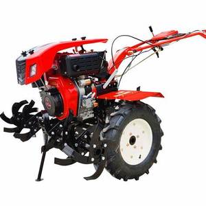 Mini tractor agrícola de 12HP con dos ruedas 2WD, definición multiusos, componentes del núcleo del tractor para caminar a mano de granja, incluida la bomba - Product Image 5