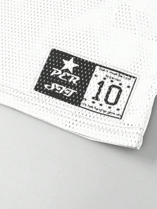 Camiseta de Fútbol de Malla Rosa Unisex al por Mayor, Camiseta Deportiva con Cuello en V, Estampado de Número Personalizado, Ropa Casual de Calle de Talla Grande - Product Image 5