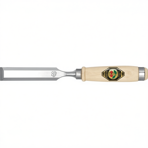 Ciseau de style Ulm CHERRY pour travaux manuels, largeur de coupe de 35 mm, avec 2 pinces en acier et manche en bois de hêtre - Product Image 3