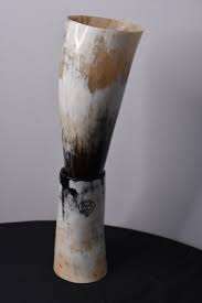 Antiguo 2024 puro hecho a mano beber cuerno copas de vino tazas cuerno vino Drinkware artesanía decoración fabricantes al por mayor - Product Image 5