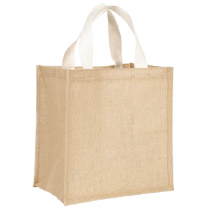 ถุงผ้ากระสอบผ้าลินินกันน้ำสำหรับผู้หญิงกระเป๋าโท้ทสำหรับช้อปปิ้งผ้าลินินปอกระเจาสำหรับซูเปอร์มาร์เก็ตกำหนดเองของขวัญส่งเสริมการขาย - Product Image 3