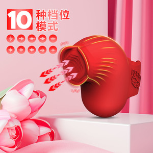 Vibrateur pour doigts en forme de rose - Masseur pour femmes - Jouet sexuel - Product Image 6