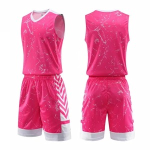 Maillot de basket-ball pour hommes XS-5XL imprimé sport survêtement vêtements uniforme t-shirt + short ensembles de maillots de basket-ball pour enfants - Product Image 3
