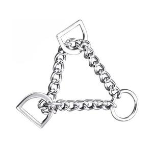 Wholesale <b>Pet</b> <b>Supplies</b> Durability and Functionality Martingale Dog Triangle Chain Collar - Product Image 1