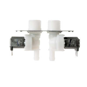 Valve d'eau électrique en plastique pour pièces de machine à laver - Cuivre - Product Image 2