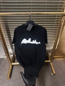 T-shirt Homme Grande Taille en Soie/Coton à Motif Animalier 300 Grammes Anti-Boulochage Manches Courtes Col Rond Décontracté Respirant Écologique OEM ODM - Product Image 3