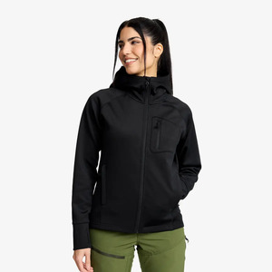 Femmes hiver Softshell veste décontractée coupe-vent coupe ajustée à capuche col à la mode tissu conception extérieur chaud manteau personnalisé - Product Image 1