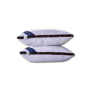 Oreiller cervical en coton latex OEM direct d'usine avec conception personnalisée de style solide lit de qualité supérieure confort à prix abordable - Product Image 5