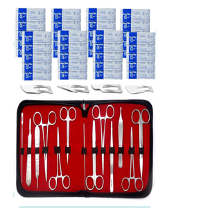 Vente en gros d'ensemble d'outils de ciseaux chirurgicaux pour animaux vétérinaires Packs d'équipement Kit d'instruments chirurgicaux Instrument médical Utilisation hospitalière - Product Image 1