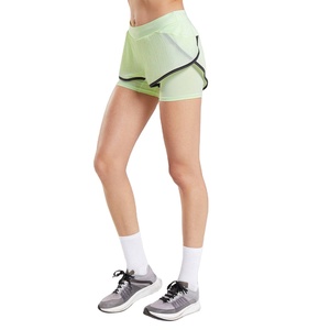 Women's Sportswear Gym Board Shorts Breathable High <b>Elasticity</b> Seamless Scrunch Butt Workout Yoga Quick Dry Eco-Friendly - Product Image 1