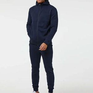 Survêtement en laine respirant confortable personnalisé avec logo brodé pour une utilisation quotidienne en extérieur au printemps-comprend un pantalon de survêtement - Product Image 6